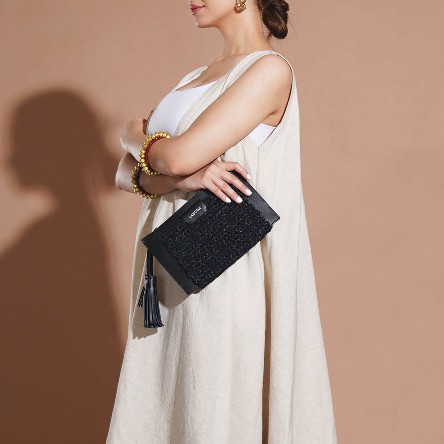 Mervat Clutch - Black