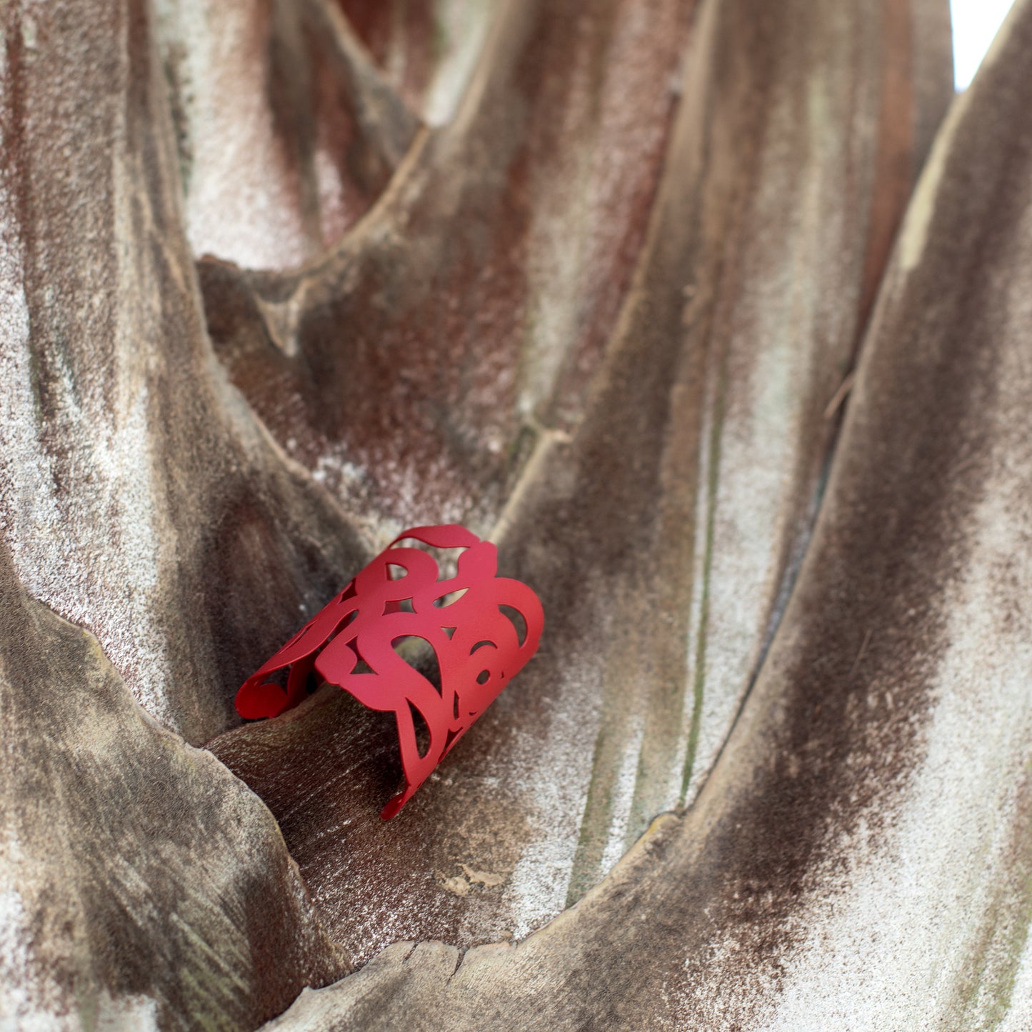 Snake Cuff, Ruby