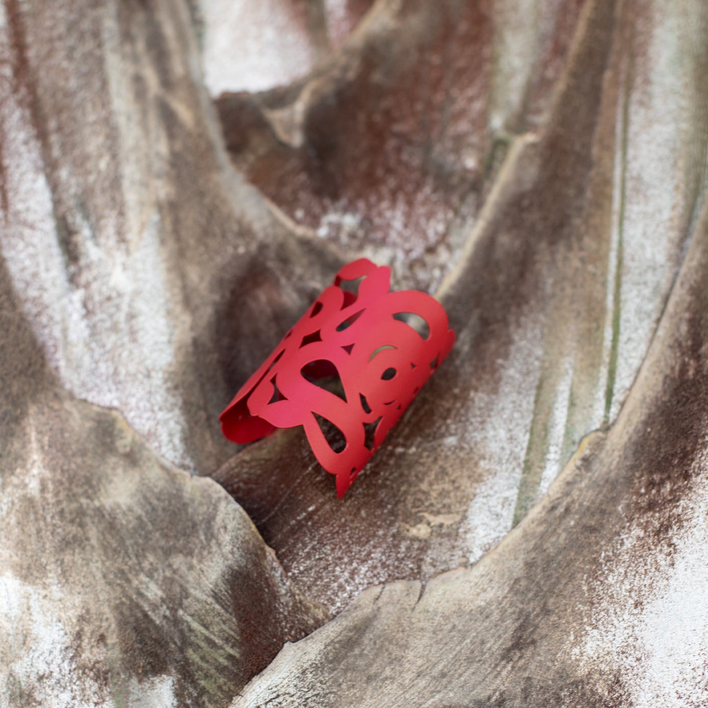 Snake Cuff, Ruby