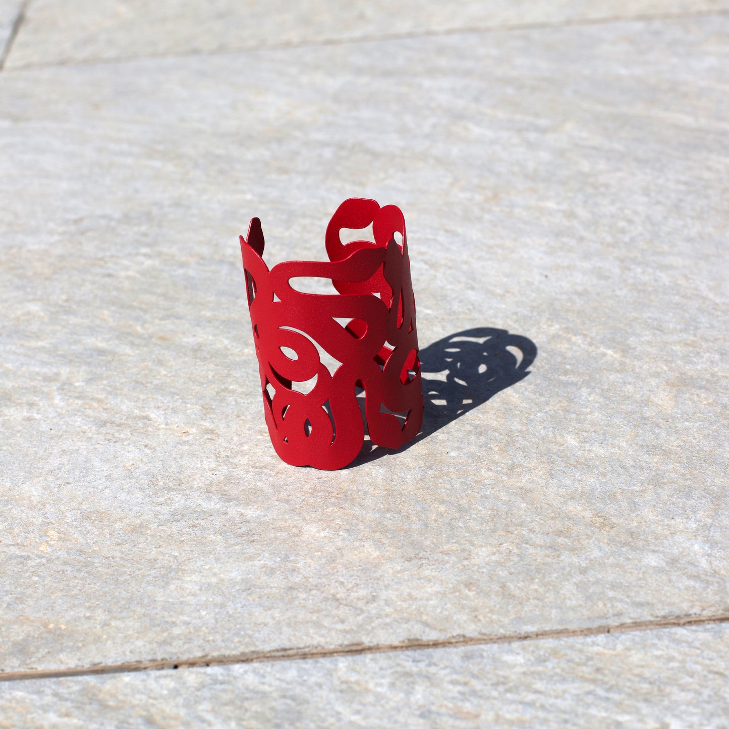 Snake Cuff, Ruby