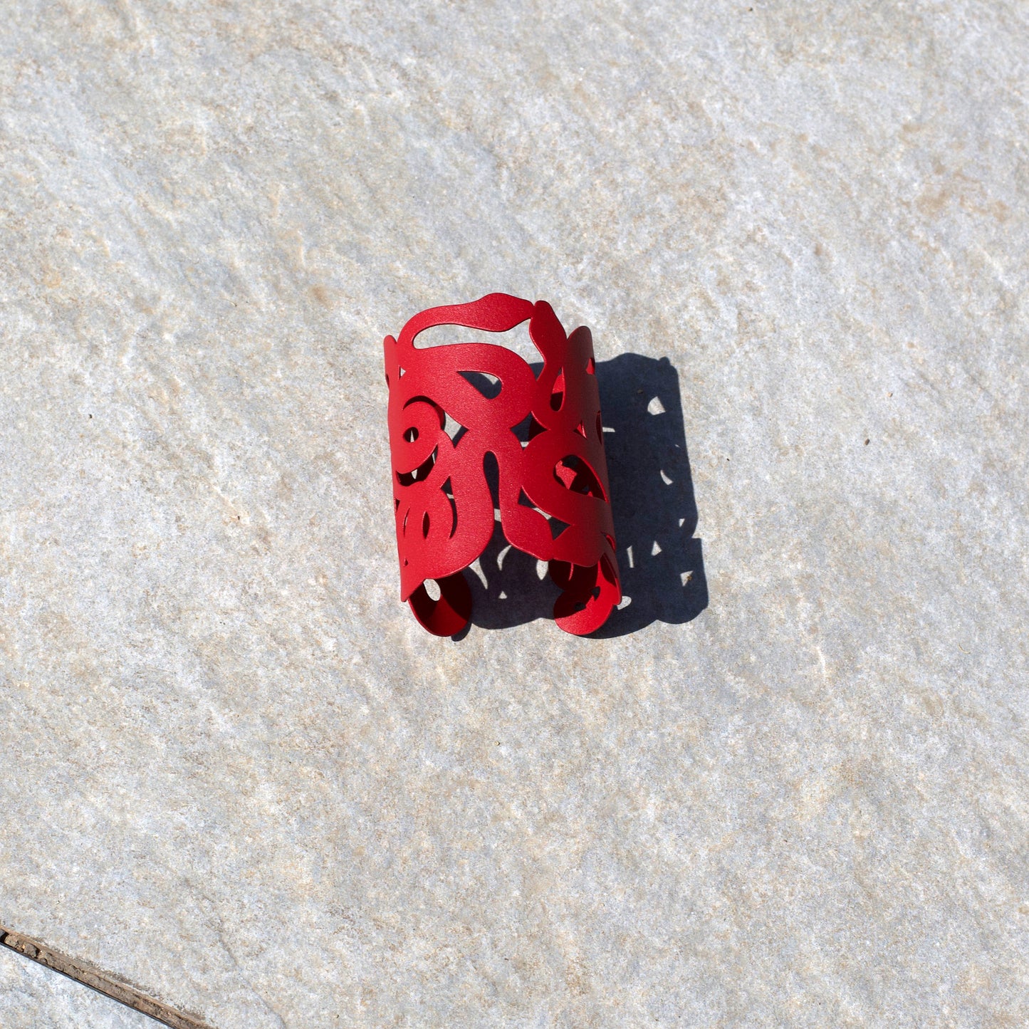 Snake Cuff, Ruby