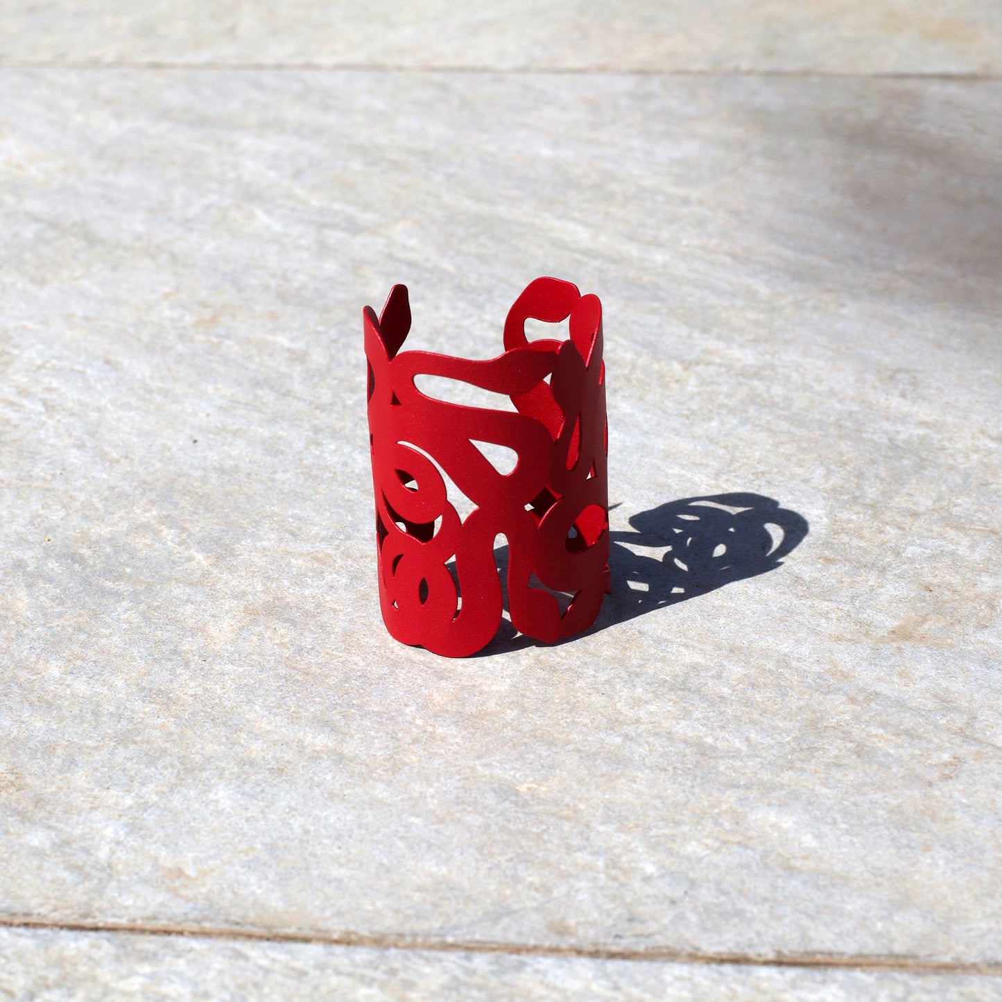 Snake Cuff, Ruby