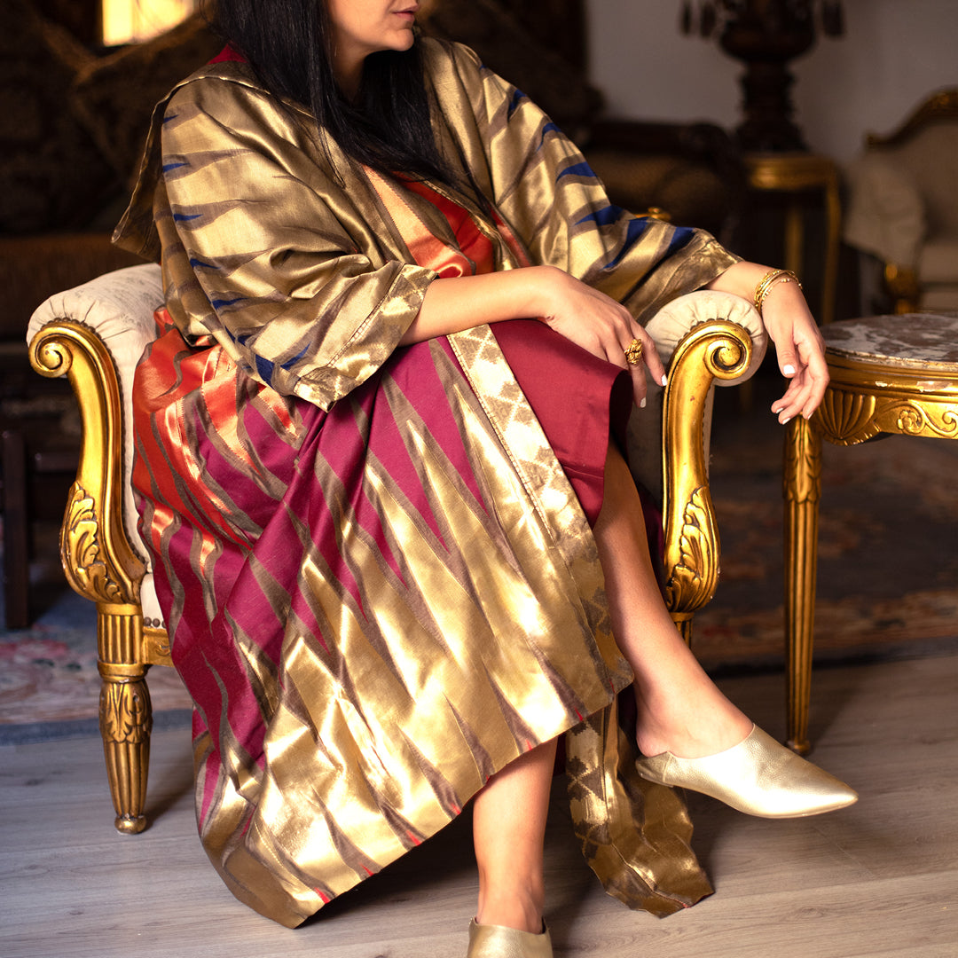 Falak Kaftan - Aubergine - LABOGA