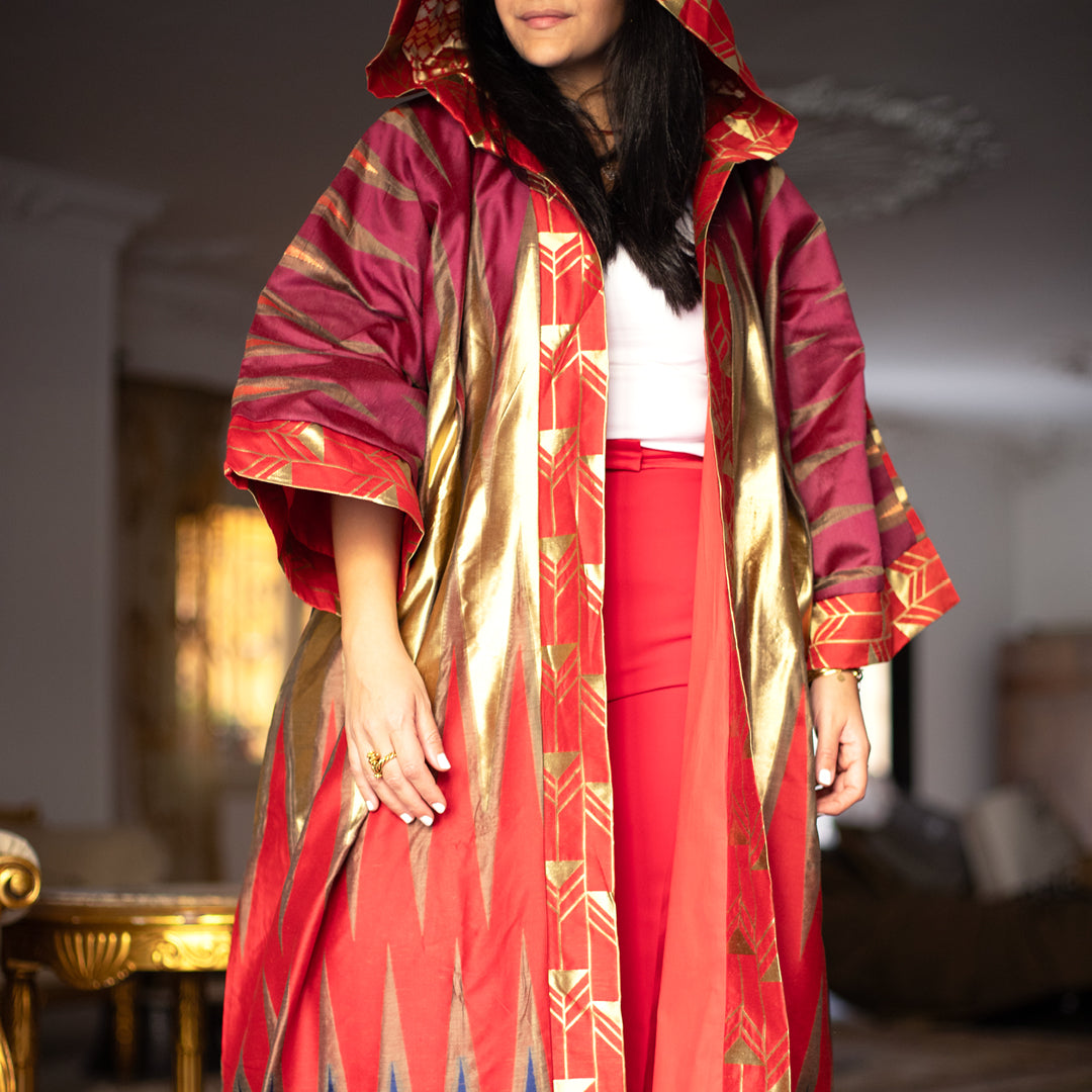 Falak Kaftan - Red - LABOGA