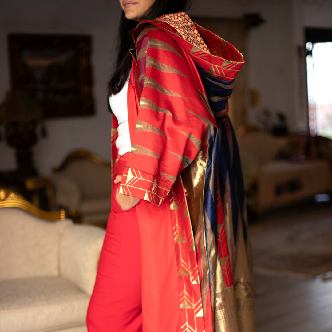Falak Kaftan - Red - LABOGA