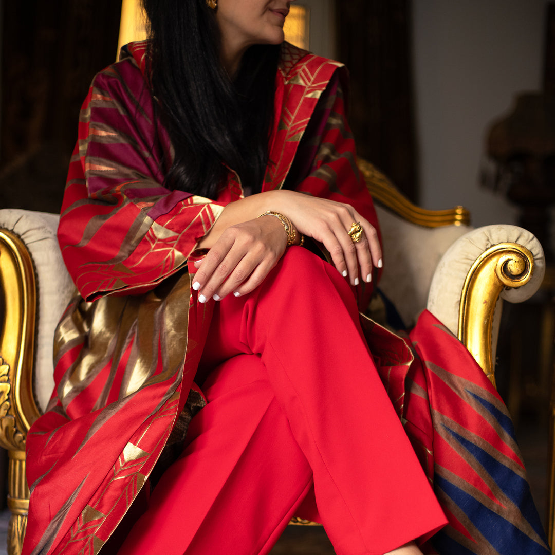 Falak Kaftan - Red - LABOGA