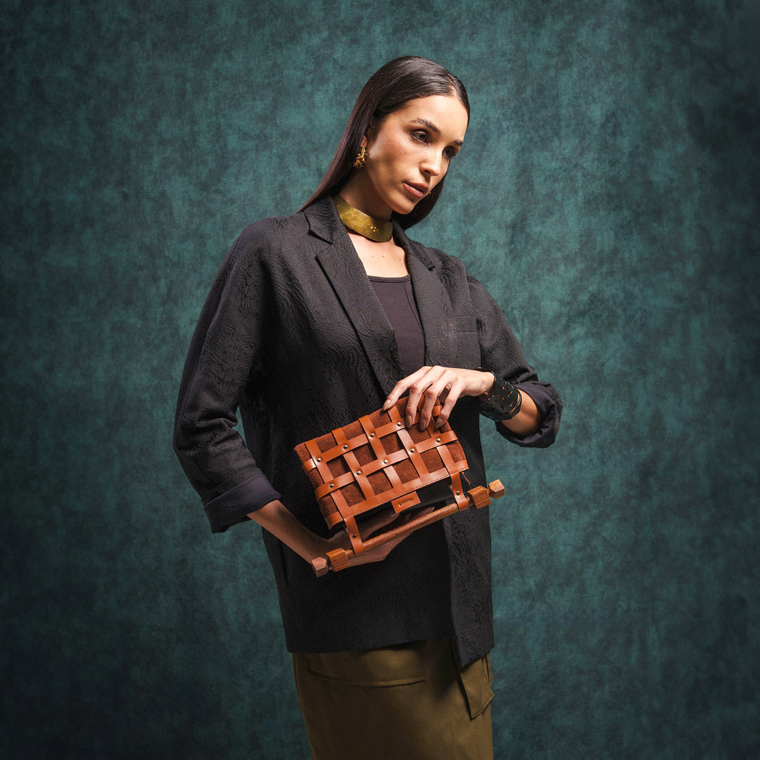 Wicker Clutch - LABOGA
