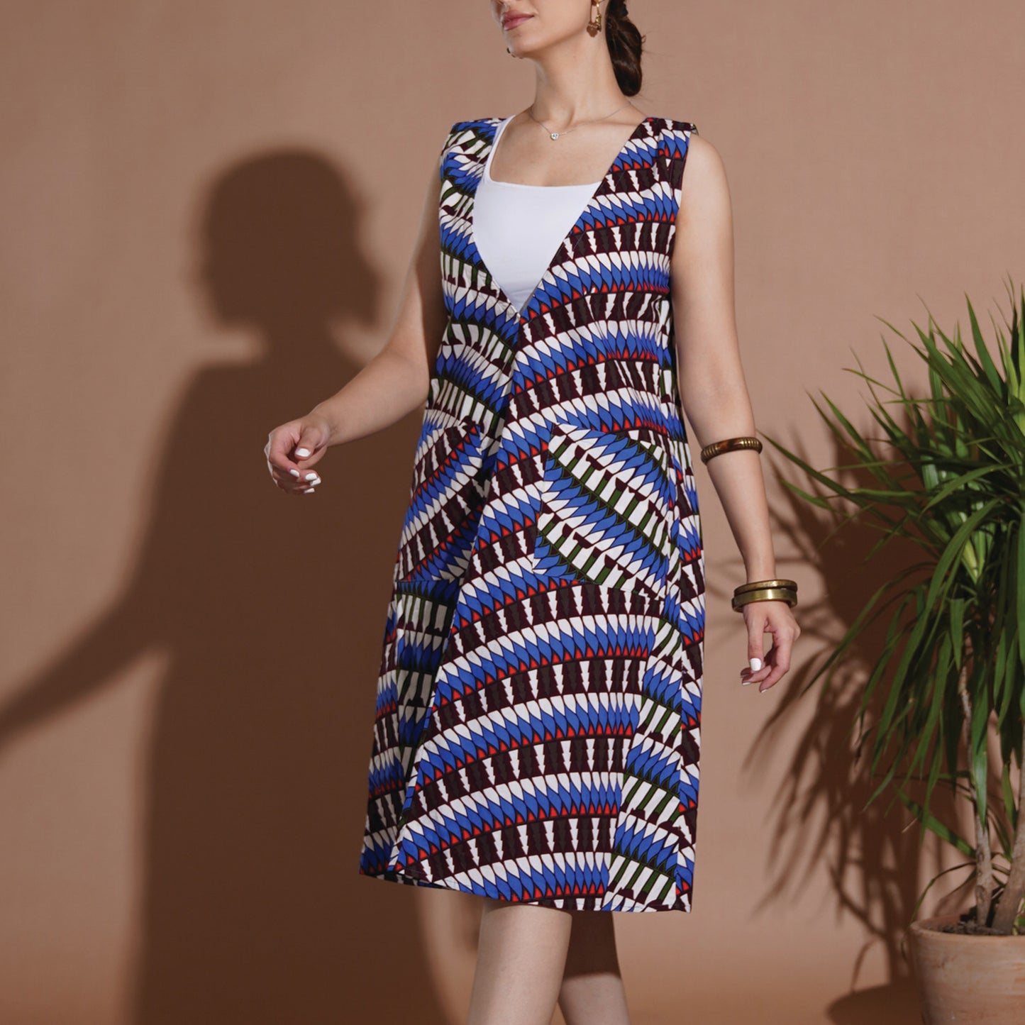 Zola Dress - Peacock - LABOGA