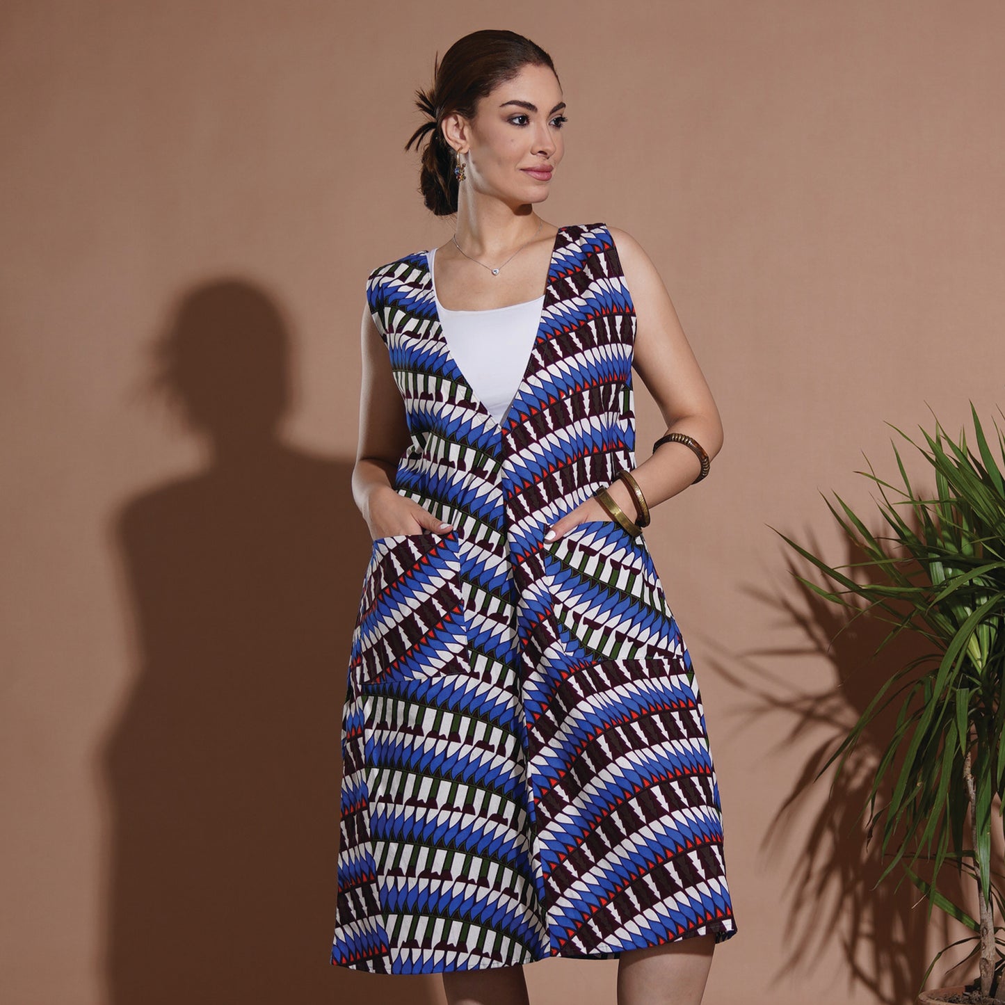 Zola Dress - Peacock - LABOGA
