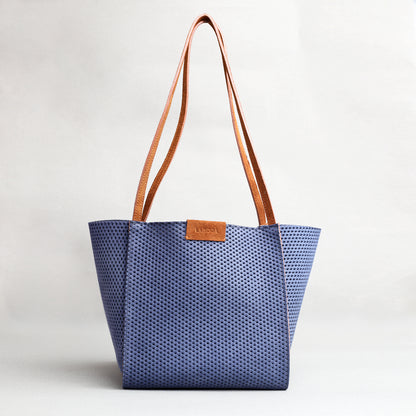 Layan Tote, Navy Blue