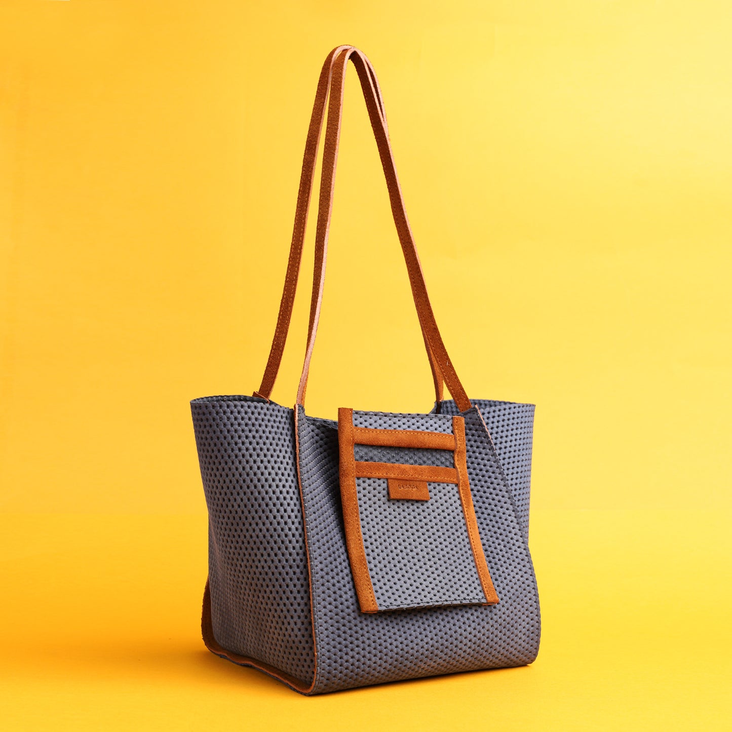 Layan Tote, Navy Blue