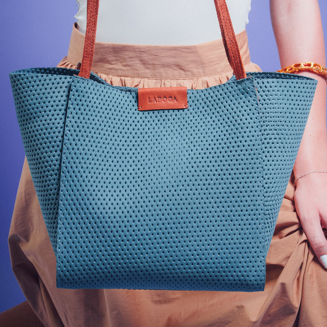 Layan Tote, Sky Blue