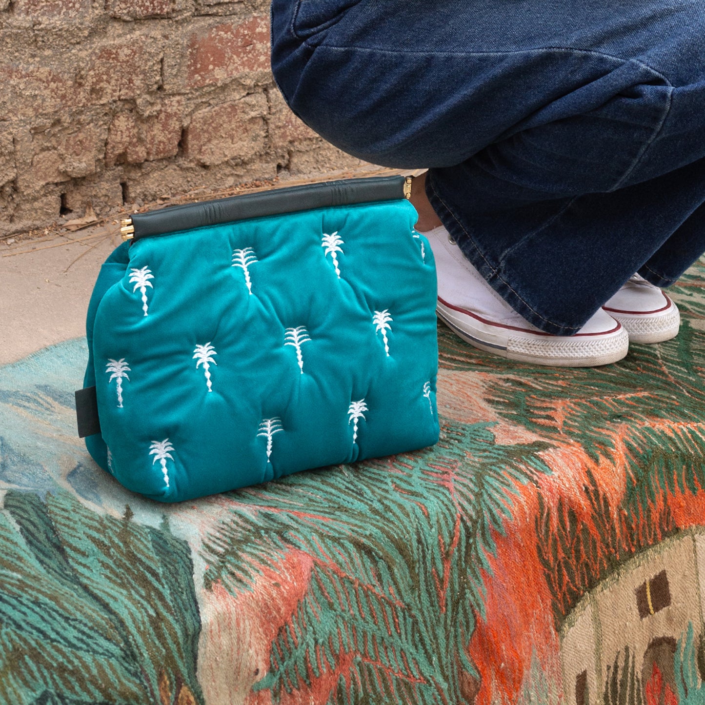 Heidi Clutch - Turquoise