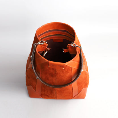 Layla Handbag, Rust