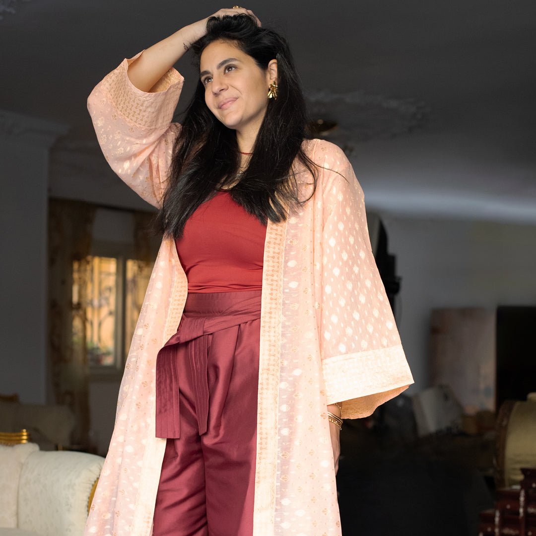 Anika Kimono - Salmon - LABOGA