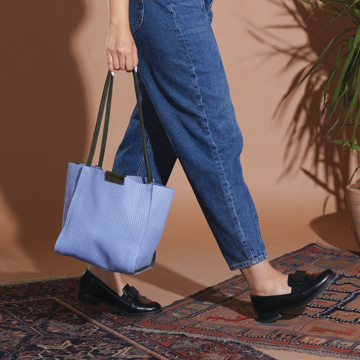 Layan Tote, Sky Blue