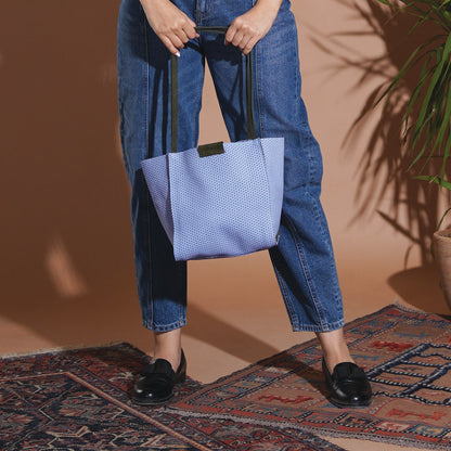 Layan Tote, Sky Blue