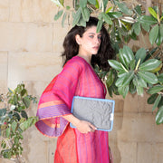 Palm Clutch Ed.2, Silver