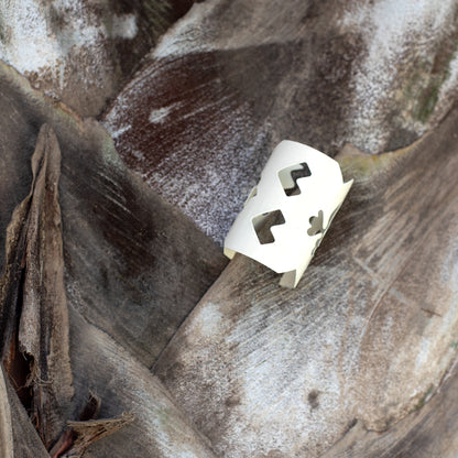 Geometric Cuff, Beige
