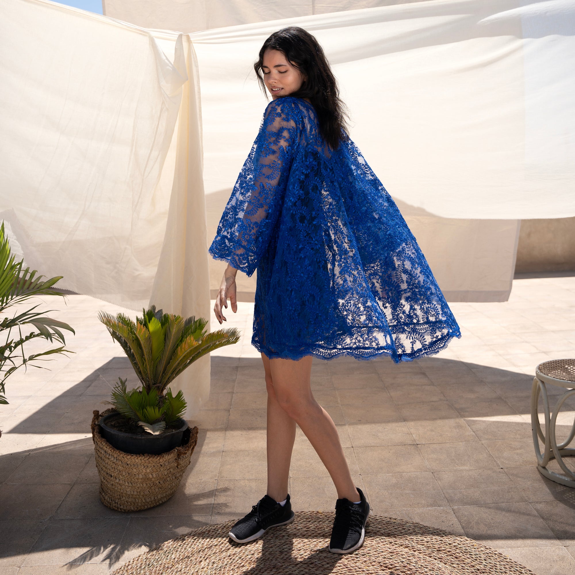 Erina Dress, Royal Blue - LABOGA