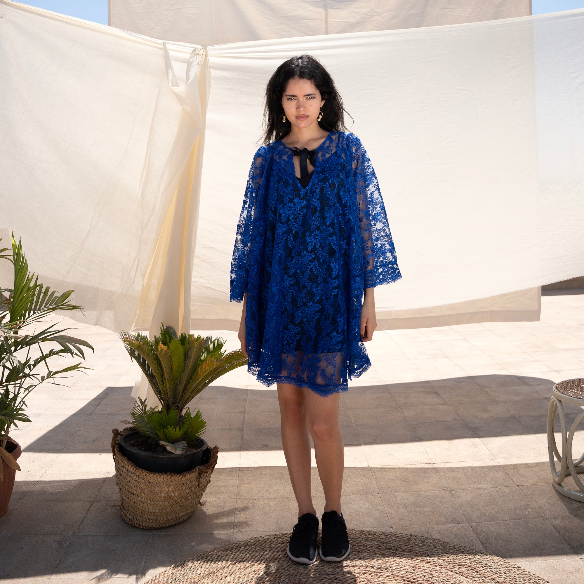 Erina Dress, Royal Blue - LABOGA