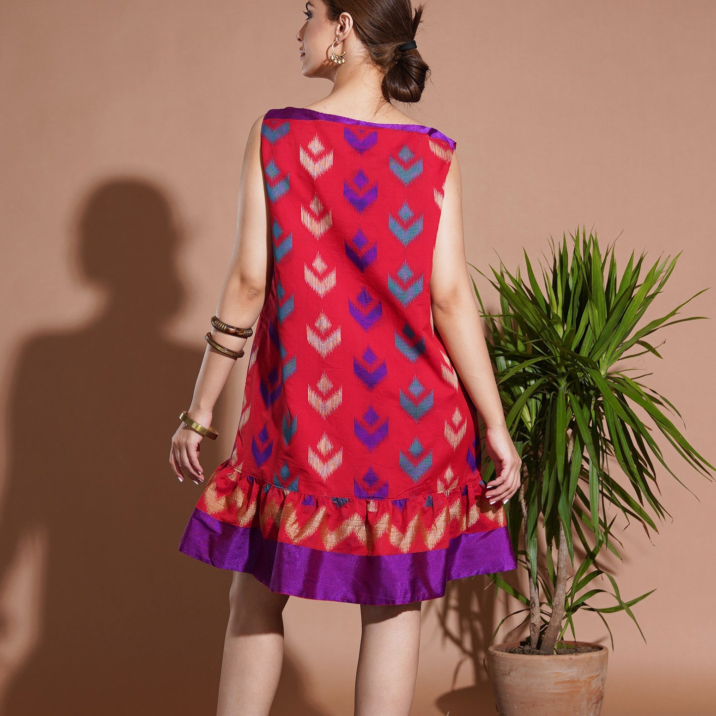 Fida Dress - Fuchsia