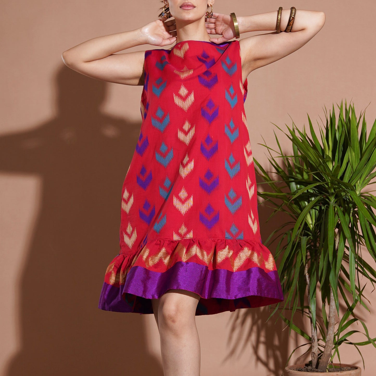 Fida Dress - Fuchsia