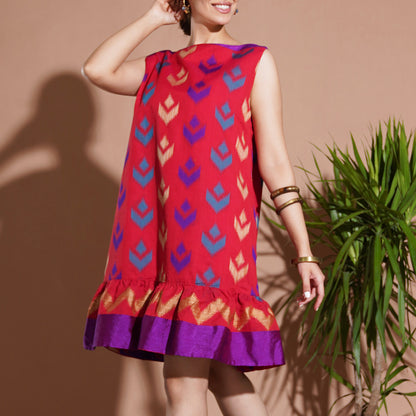 Fida Dress - Fuchsia