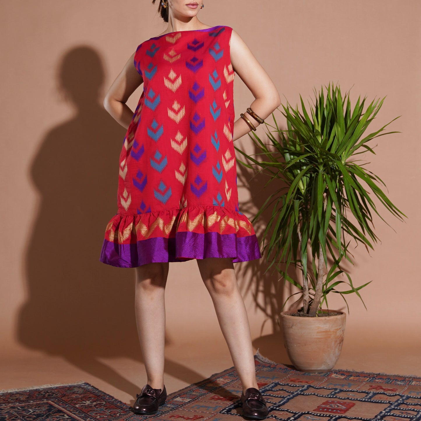 Fida Dress - Fuchsia