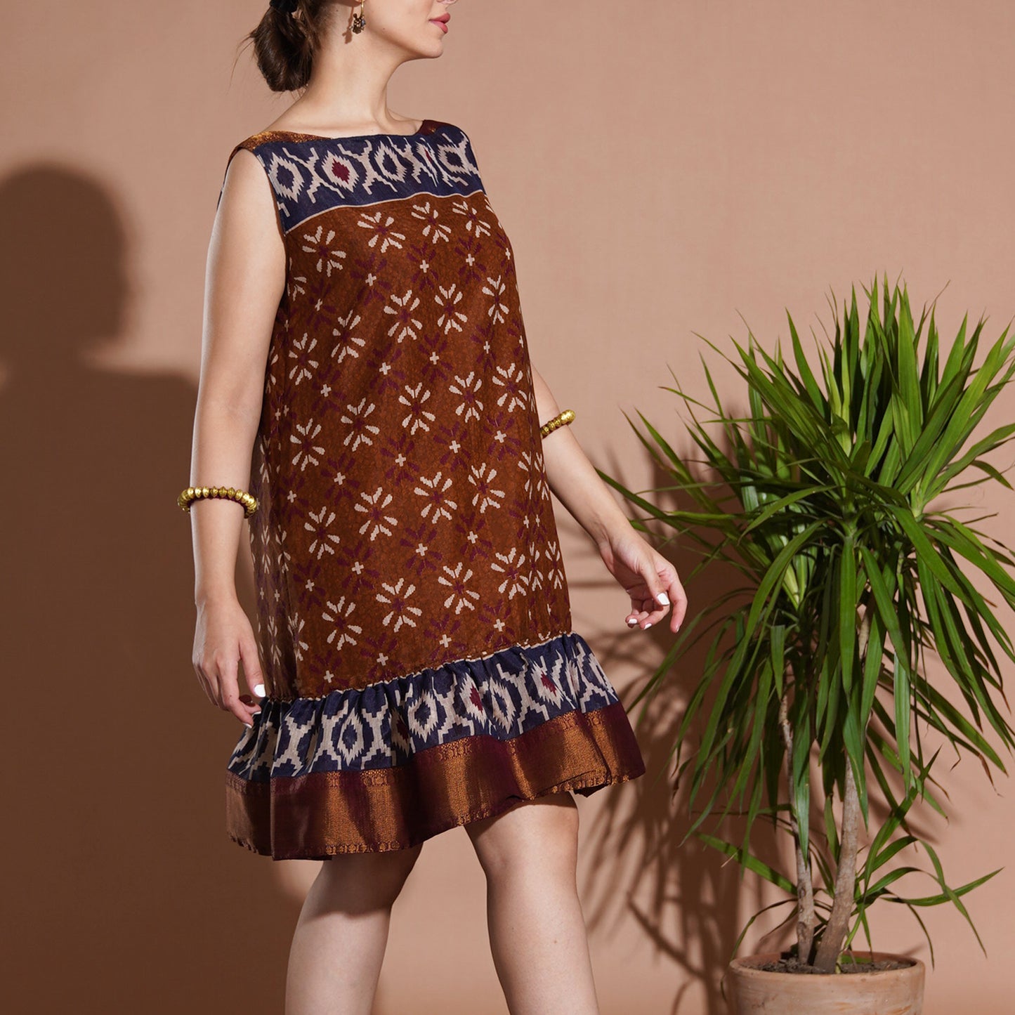 Fida Dress - Brown