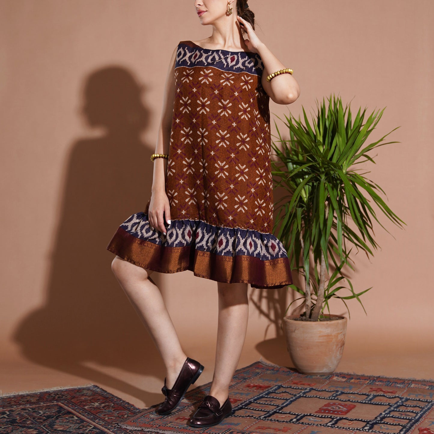 Fida Dress - Brown