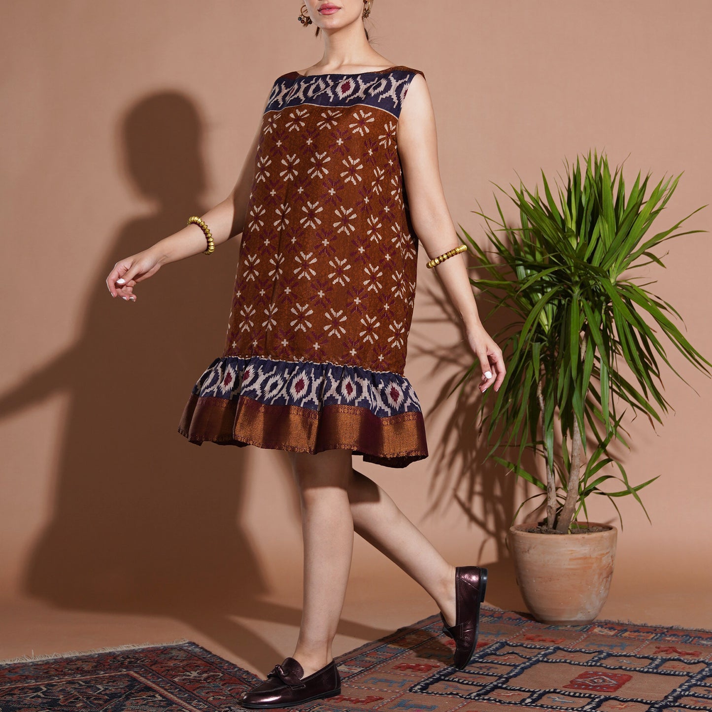 Fida Dress - Brown