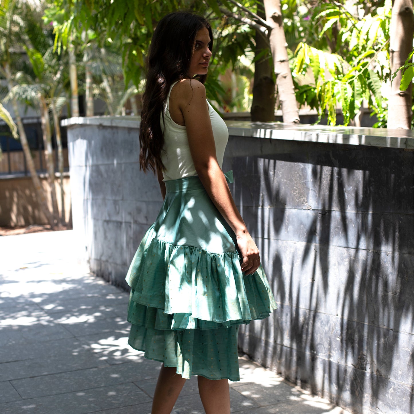 Frilly Skirt, Mint