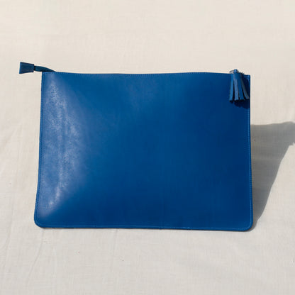 Huda Clutch, Majorelle Blue - LABOGA