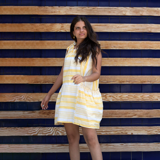 Laya Dress, Yellow