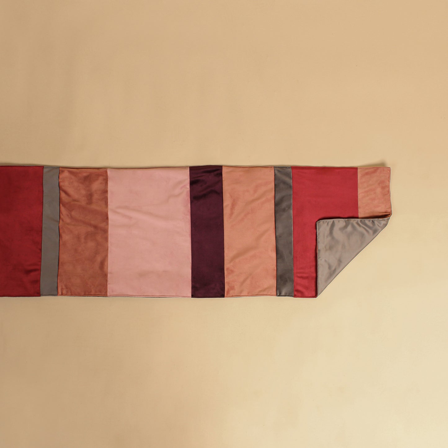 Velvet Scarf, Shades of Rose - LABOGA