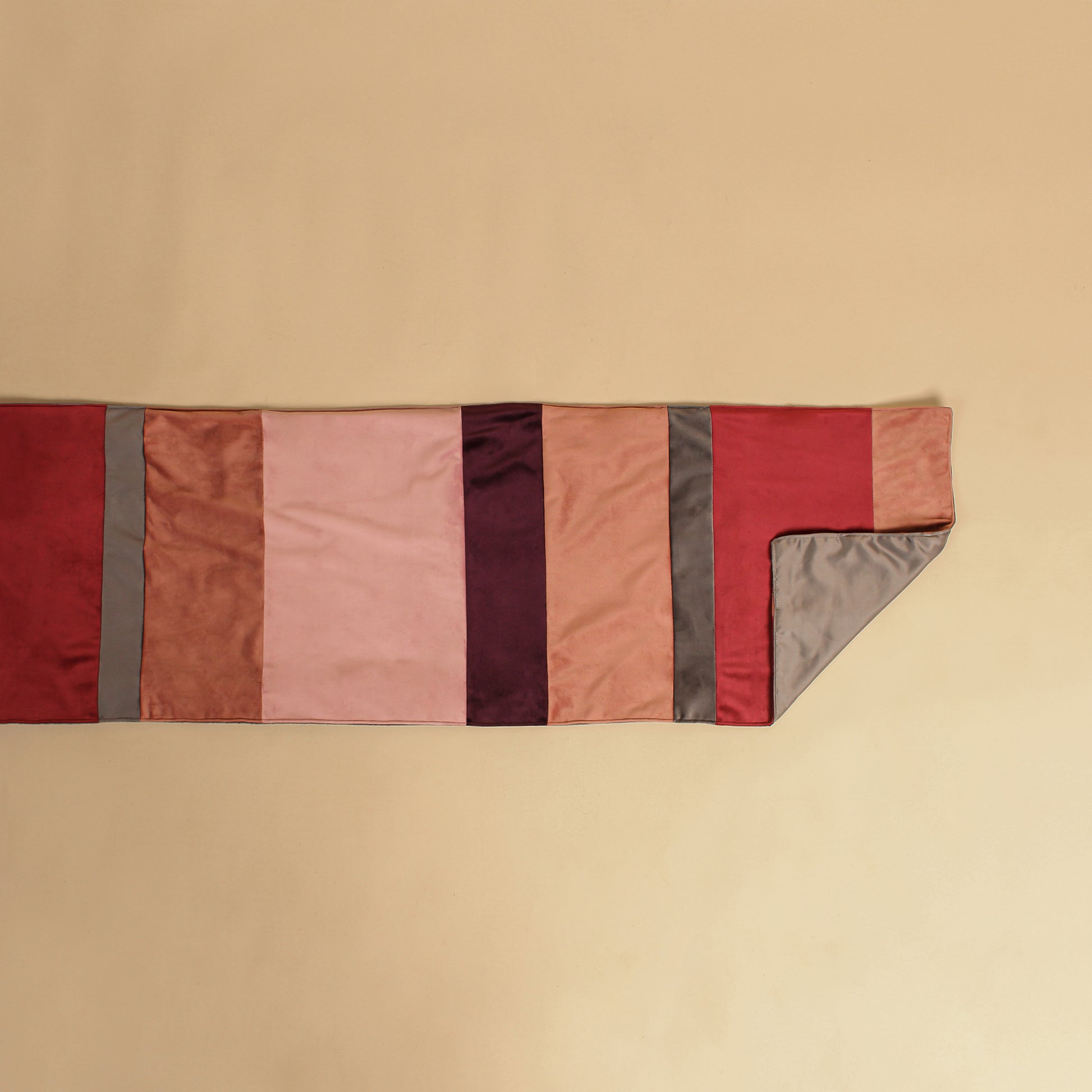 Velvet Scarf, Shades of Rose - LABOGA