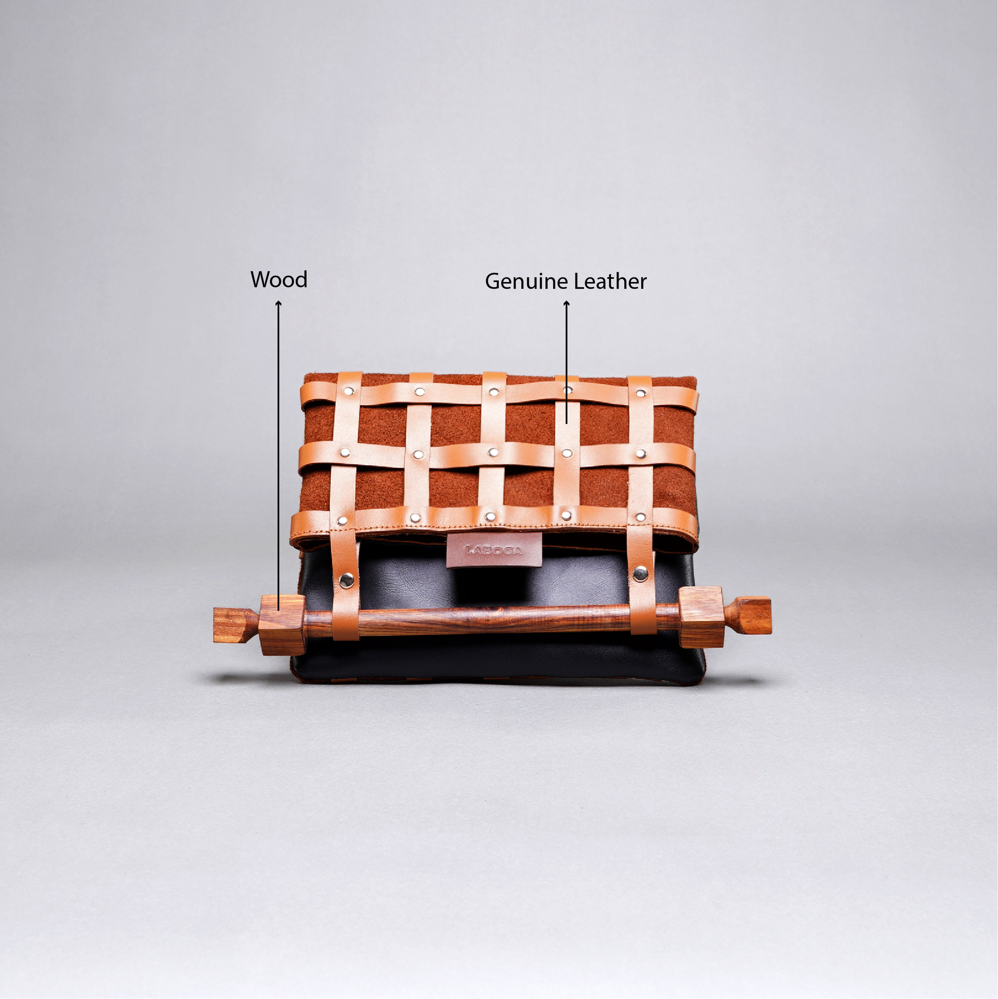 Wicker Clutch - LABOGA
