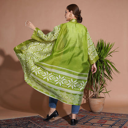 ZigZag Kimono - Bright Green - LABOGA